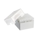 Eppendorf 0030140567 储存盒 9x9, 可放置81个4-5 mL 螺旋盖冻存管, 2 个, 4", 高 101.6 mm, 聚丙烯材质, 可耐受 -86 °C, 可高温高压灭菌,
