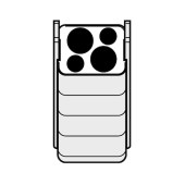 Eppendorf 5804757009 适配100ml 矩形吊篮适配器, 用于18-30 ml 管, 2个