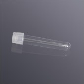 Biosharp BS-PST-14-NG-S2 14ml圆底试管/摇菌管, PS材质, 无刻度, 双凸位盖, 无菌