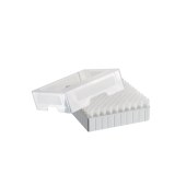 Eppendorf 0030140508 储存盒 10x10, 可放置 100 个内旋盖冻存管,3 个, 2", 高 52.8 mm, 聚丙烯材质, 可耐受 -86 °C, 可高温高压灭菌, 带盖和数