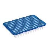 Eppendorf 0030133404 twin.tec 96孔PCR板, 无裙边, 常规通量(250 µl), 蓝色, 可拆分, 20块