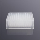 LABSELECT DWS-96-VC-2200 2.2ml96孔方口V底透明深孔板