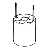 Eppendorf 5920770004 7x16 mL Oak Ridge 圆底试管适配器,  适用于FA-6x250 转子, 一套2个