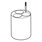 Eppendorf 5920767003 3x30 mL Oak Ridge 圆底试管适配器,  适用于FA-6x250 转子, 一套2个