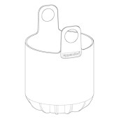 Eppendorf 5825745000 适配器, 用于500 mL 锥形瓶, 适配S-4-104,S-4x750,S-4x1000 水平转子, 一套2个