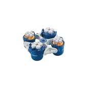 Eppendorf 5895180000 S-4x400 水平转子, 适配400 mL 圆形吊篮