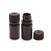 Biosharp BS-RB-HDPE-0015-A 15ml 棕色 HDPE广口试剂瓶