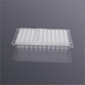 LABSELECT PP-96-HS-0200-SG 0.2ml 96孔半裙边PCR板,透明,可拆分