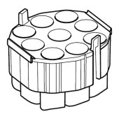 Eppendorf 5910769008 50 mL锥形管、 96/384微孔板适配器, 适配S-4x通用水平转子, 一套2个