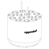Eppendorf 5825748000 适配器, 用于14x14 mL 圆底管, 17.5x100 mm, 适配S-4-104 水平转子,一套2个