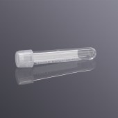 Biosharp BS-PST-5-G-S2 5ml圆底试管/流式管, PS材质, 印刷刻度, 双凸位盖, 无菌