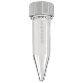 Eppendorf 0030122321 5.0 mL 离心管, 螺旋盖, 无菌、无热原、 无DNA酶、无RNA酶和无DNA, 200个(2包x100个)
