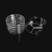 LABSELECT 12560 90mm细菌培养皿,三分格(90*15mm)