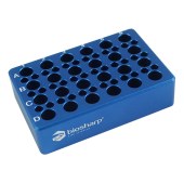 Biosharp BC032 0.2ml/1.5ml低温金属冰盒（1.5ml/24孔＆0.2ml/36孔，尖底）