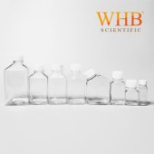 WHB WHB-MB250 250ml 方形培养基瓶，灭菌