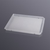 LABSELECT PP-384-FS-0040 384孔40ul全裙边PCR板,A24/P24切角,透明管