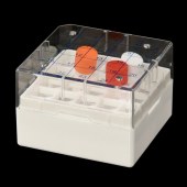 MAISINUO HZX070-5 （1.8ml，1.5ml)塑料冷冻盒（25格）