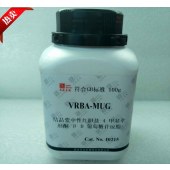 青岛日水 10215 结晶紫中性红胆盐-4-甲基伞形酮-β-D-葡萄糖苷琼脂